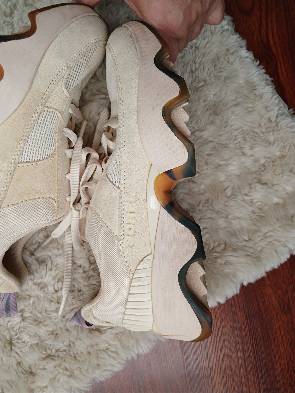 💎 Sorel Women's Shoes Kinetic Impact II Wonder Lace Sneakers - Picture 7 of 14
